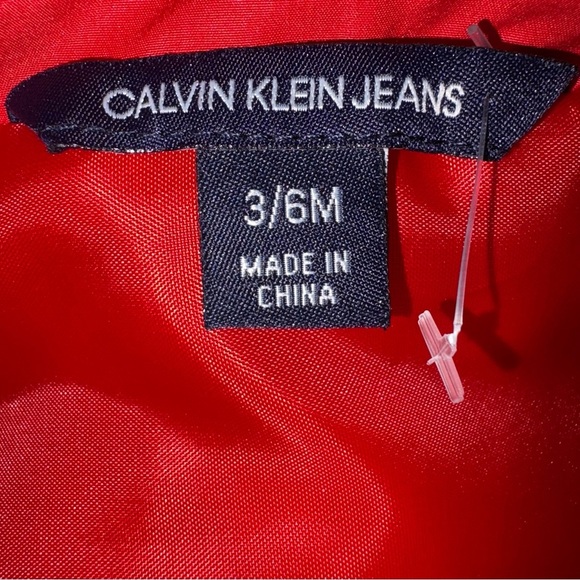 Calvin Klein Jeans Red Kids Vest - Picture 2 of 5